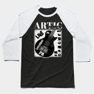 Artic monkeys guitar Baseball T-Shirt